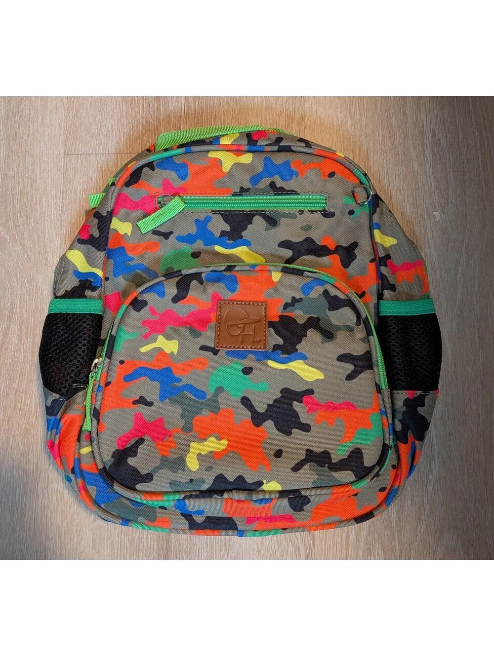 George Hats Neon Camo Mini Backpack - New